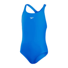 Load image into Gallery viewer, Speedo ECO Endurance+ Medalist Junior Swimsuit - Bondi Blue