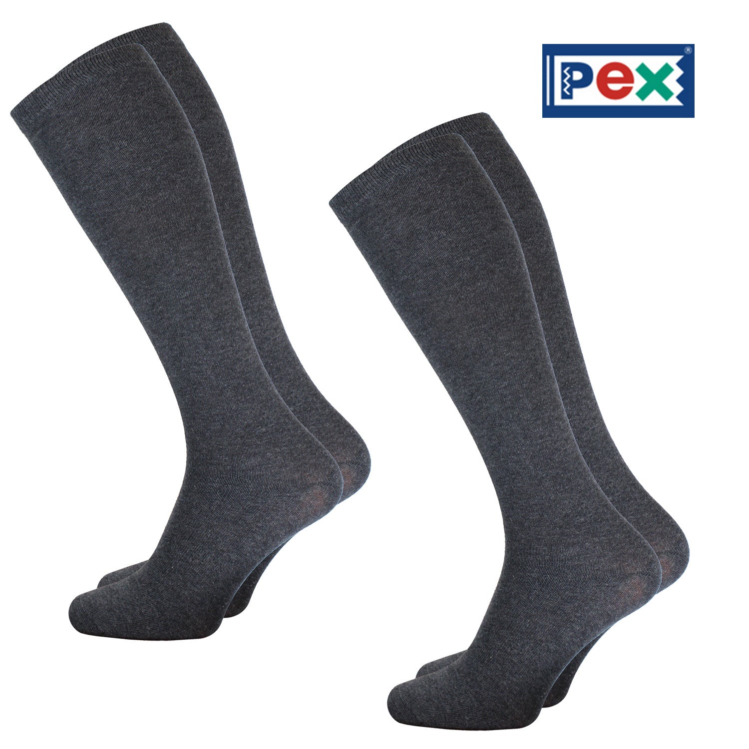 Boys grey shop knee high socks