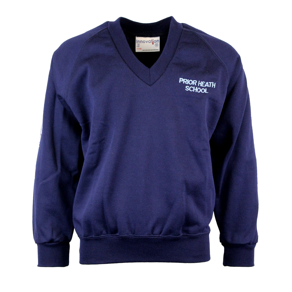 Prior Heath V Neck Sweatshirt Brenda's Schoolwear