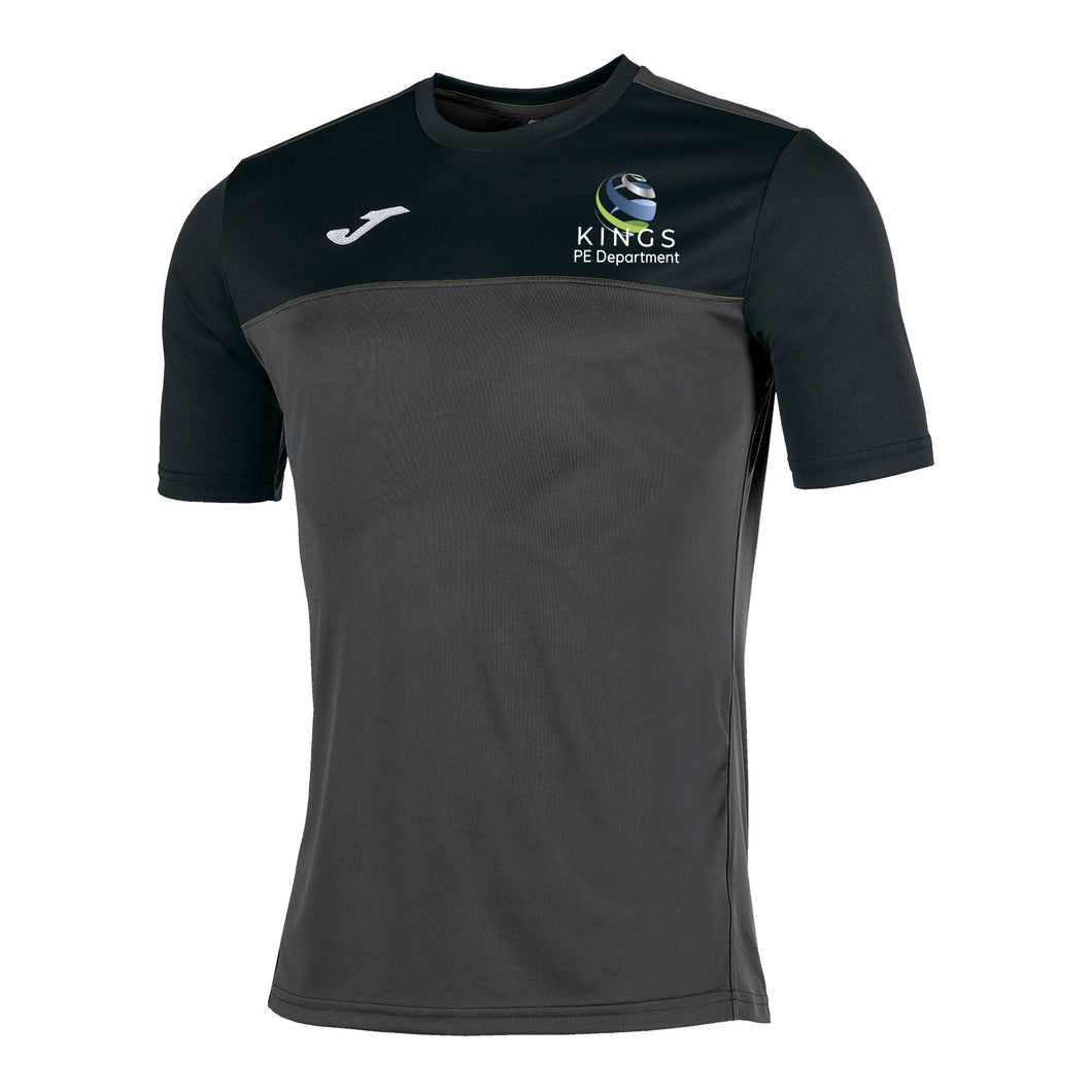 Kings PE Staff Winner T-Shirt Anthracite/Black