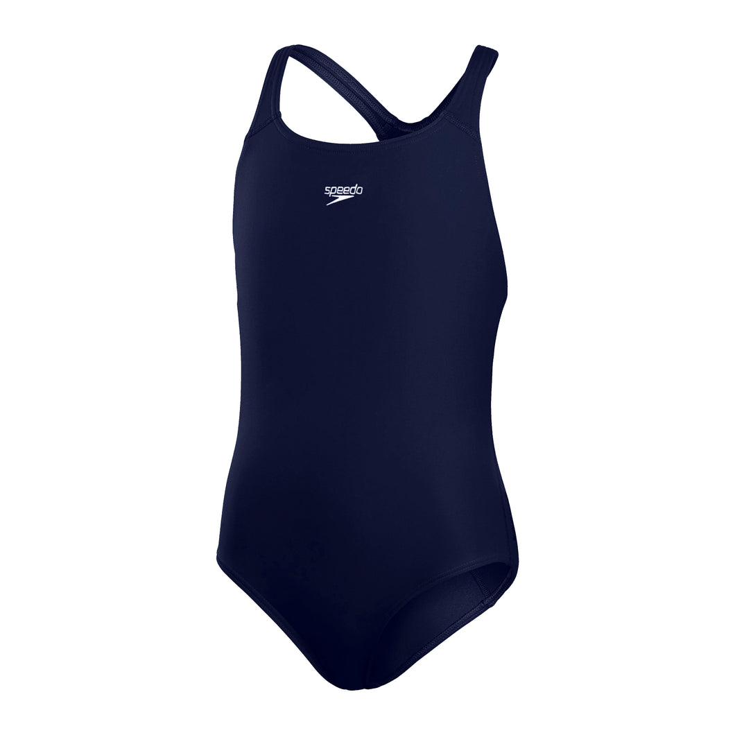 Speedo ECO Endurance+ Medalist Junior Swimsuit - Navy
