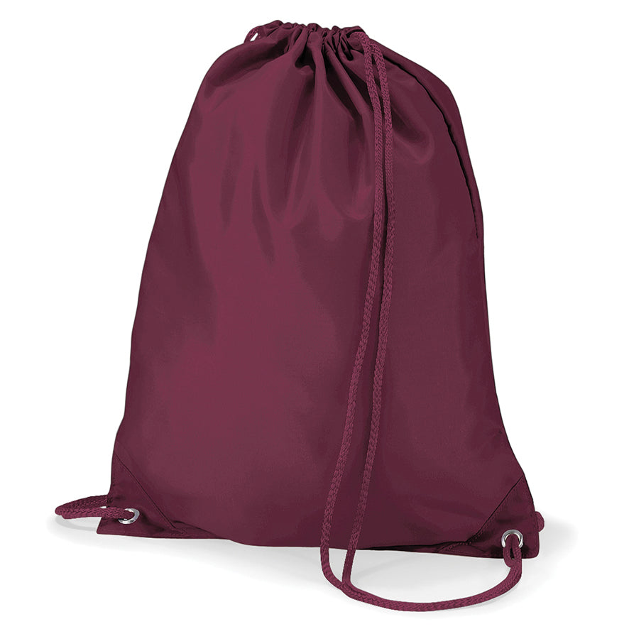 Rucksack Style Gym Bag Maroon