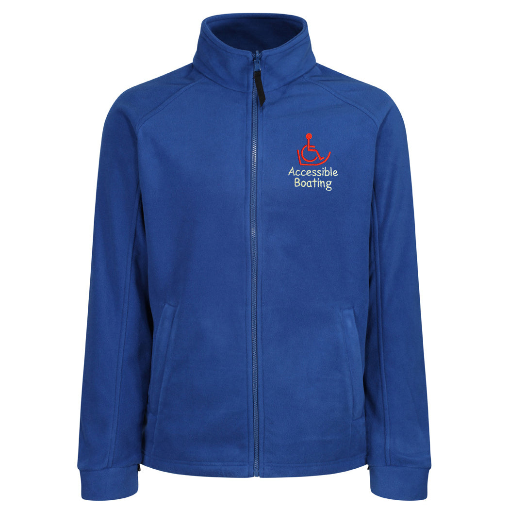 Accessible Boating Fleece by Regatta - with custom name under logo