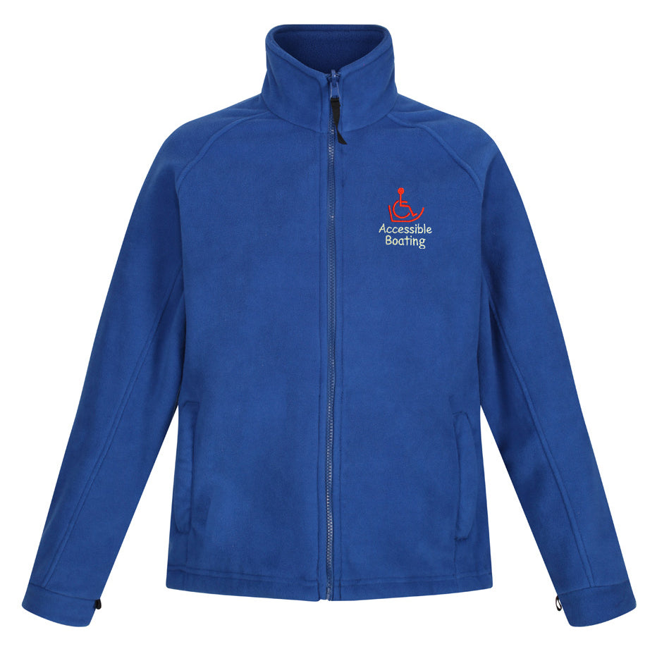 Accessible Boating Ladies Fleece by Regatta - with custom name under logo