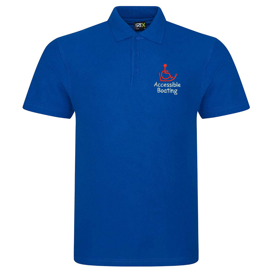 Accessible Boating Polo by Pro RTX - with custom name under logo