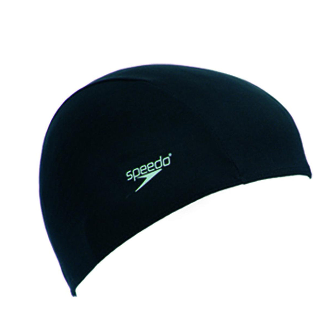 Speedo Junior Polyester Cap - Black
