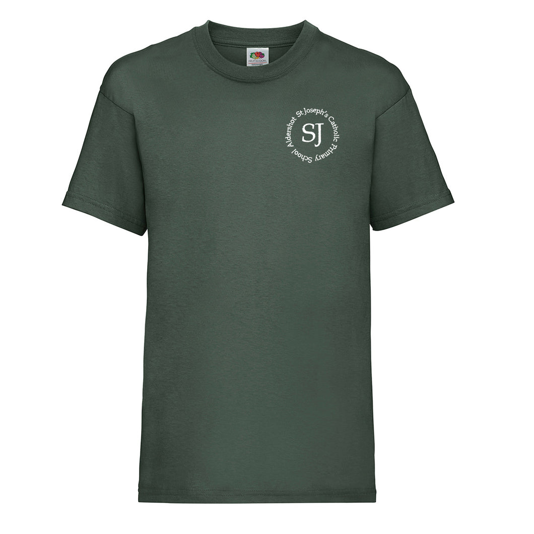St Joseph's PE T-Shirt Green