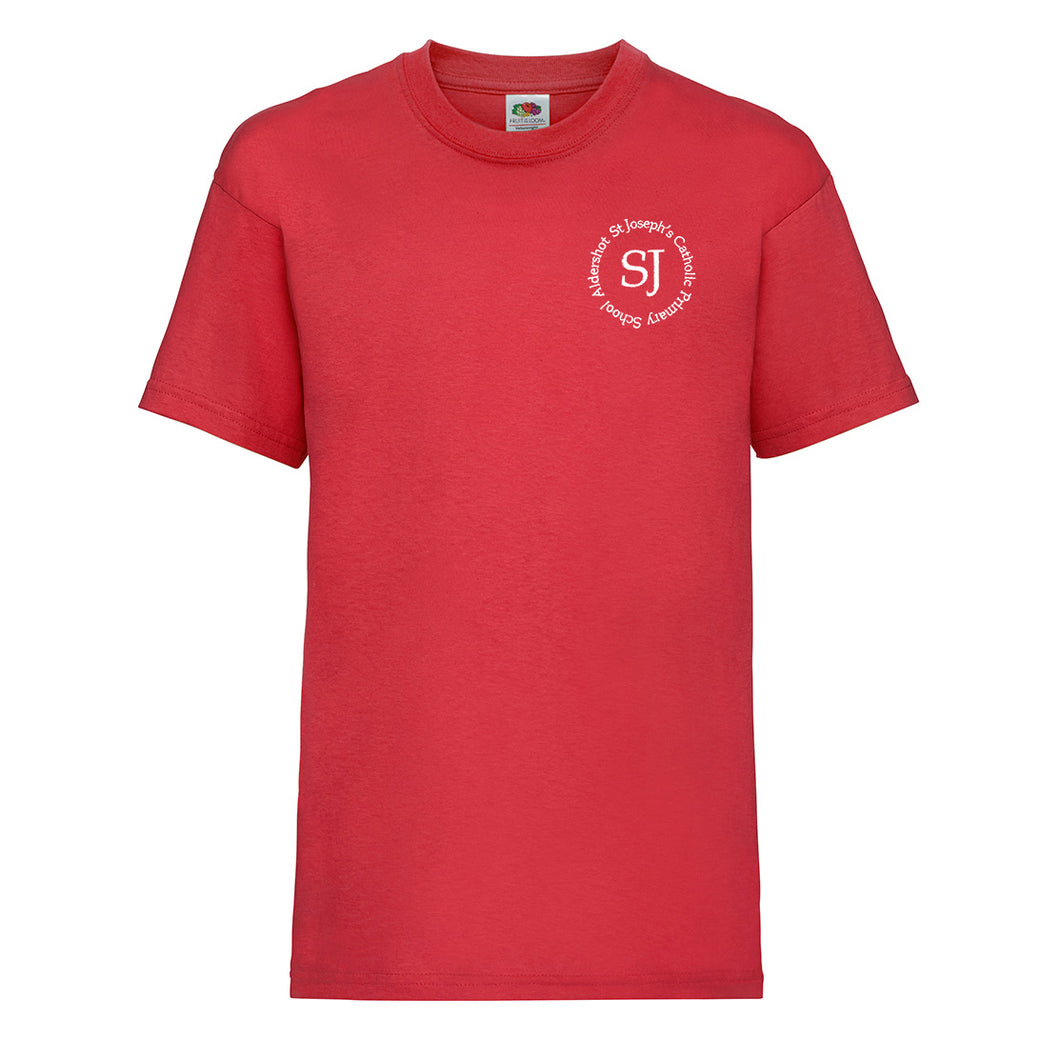 St Joseph's PE T-Shirt Red