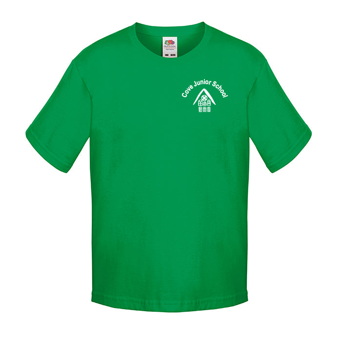 Cove Junior Green House PE T-Shirt Whittle