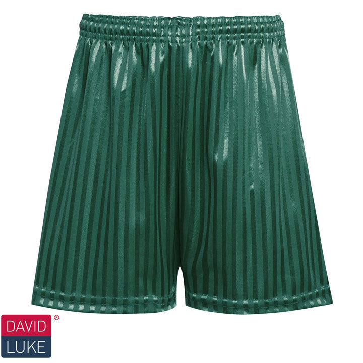 Shadow Stripe Sports Shorts - Bottle Green