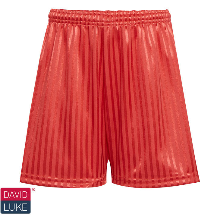 Shadow Stripe Sports Shorts - Red