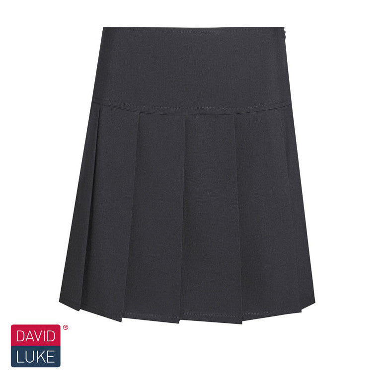 Black Knife Pleat Skirt