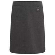 Load image into Gallery viewer, Grey Lycra Skirt with Heart Detail
