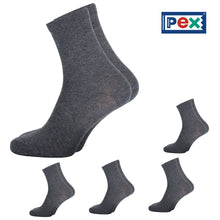 Load image into Gallery viewer, Pex Award 5 Pair Pack of Charcoal Grey Ankle Socks
