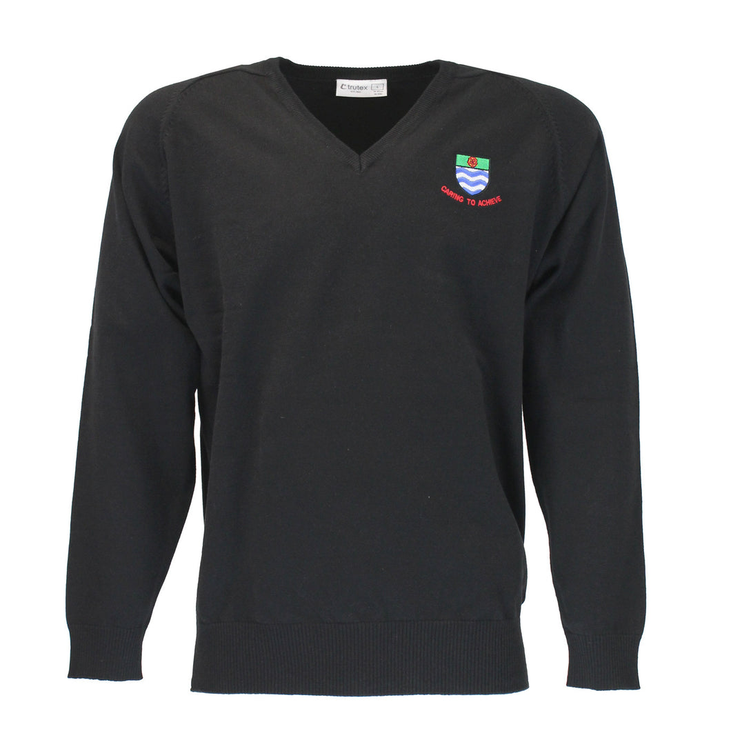 Court Moor Black Pullover (Year 11)