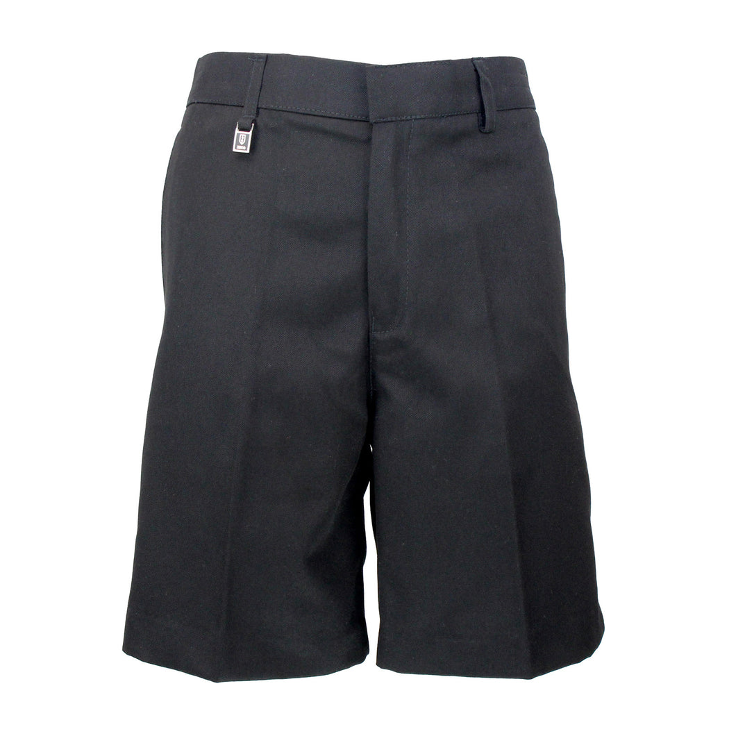 Standard Fit Black Shorts by Zeco