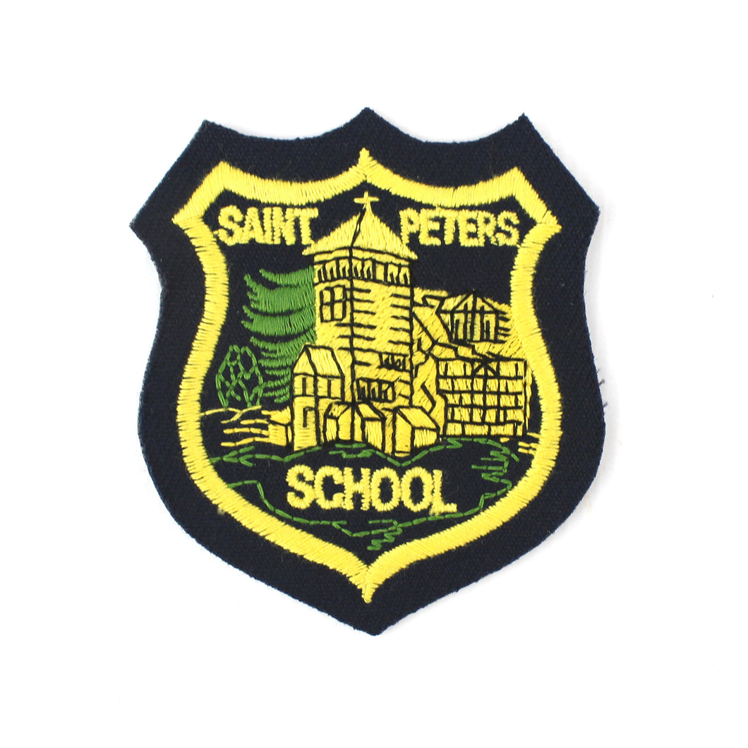 Original Vintage St Peter's, Farnborough, School Badge