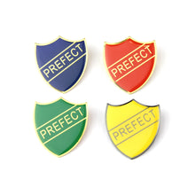 Load image into Gallery viewer, School Prefect Shield Pin Badge
