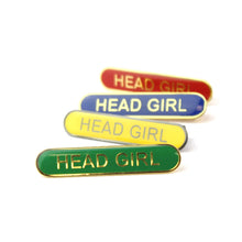 Load image into Gallery viewer, School Head Girl Bar Pin Badge
