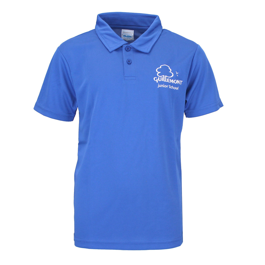 Guillemont Junior School Whittle Blue PE Polo Shirt