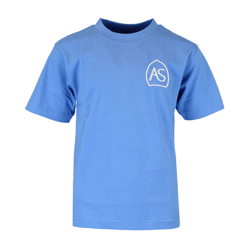 All Saints PE T-Shirt - Sky Blue