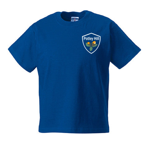 Potley Hill Royal Blue House PE T-Shirt