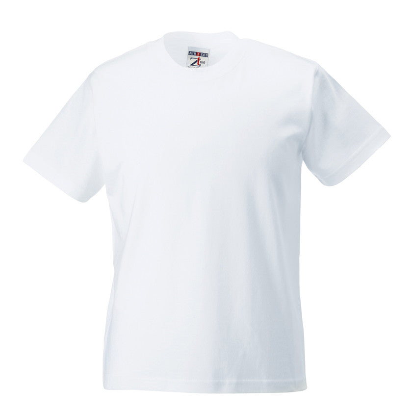 White 100% Cotton T-Shirt