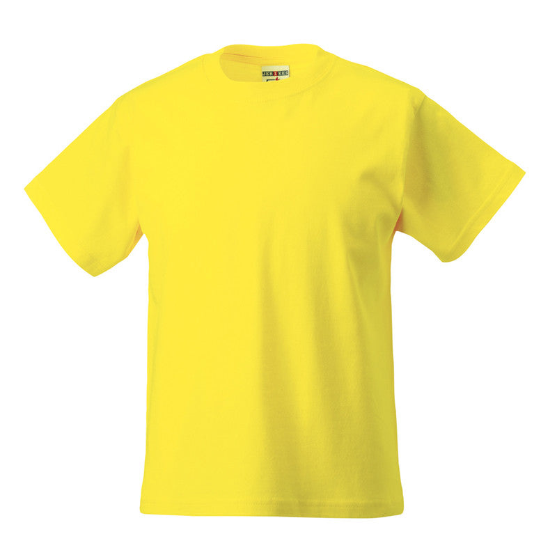 Yellow 100% Cotton T-Shirt