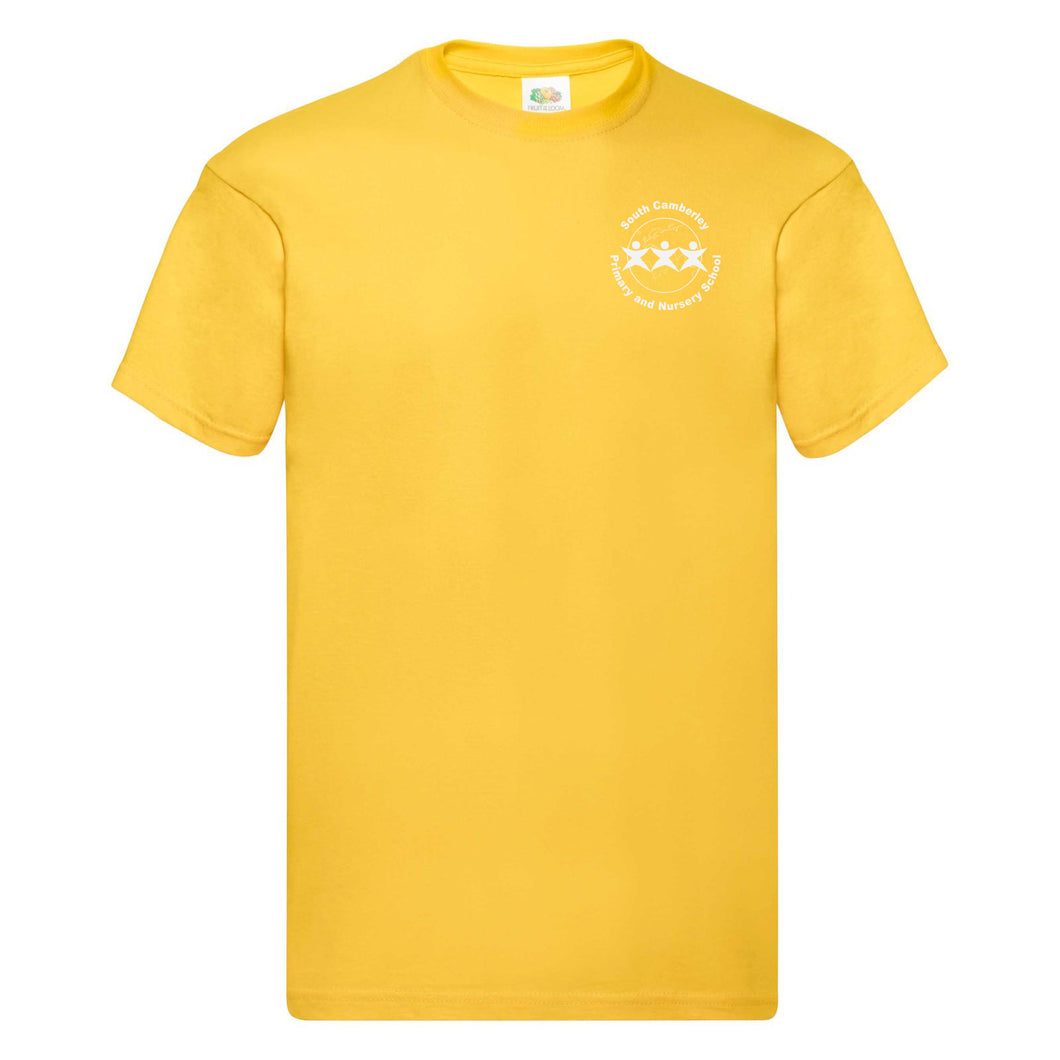 South Camberley Yellow Genesis House PE T-Shirt
