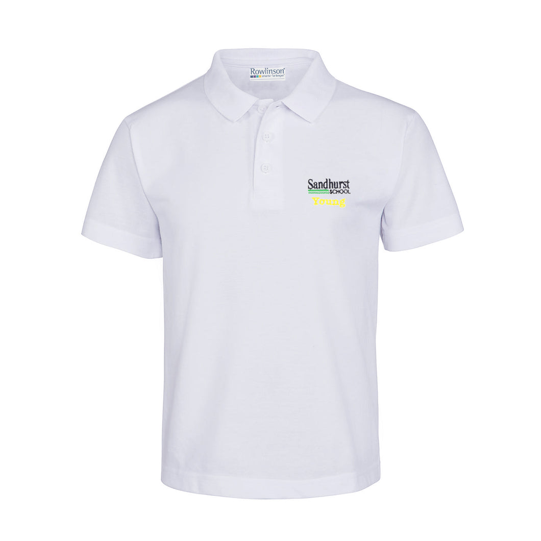 Sandhurst School Summer House Polo Shirt - Young