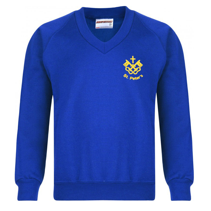 St Peter's V Neck Sweatshirt