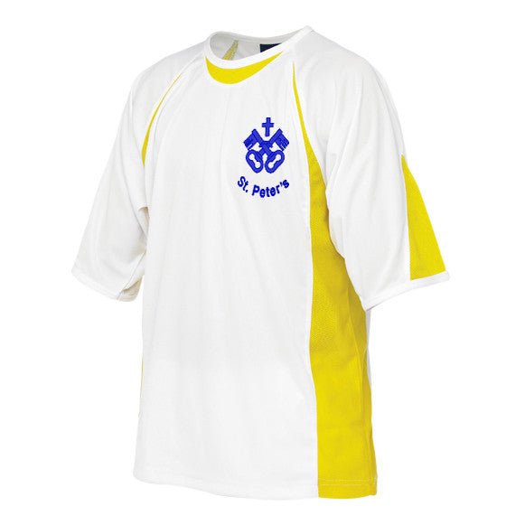 St Peter's Yellow PE T-Shirt