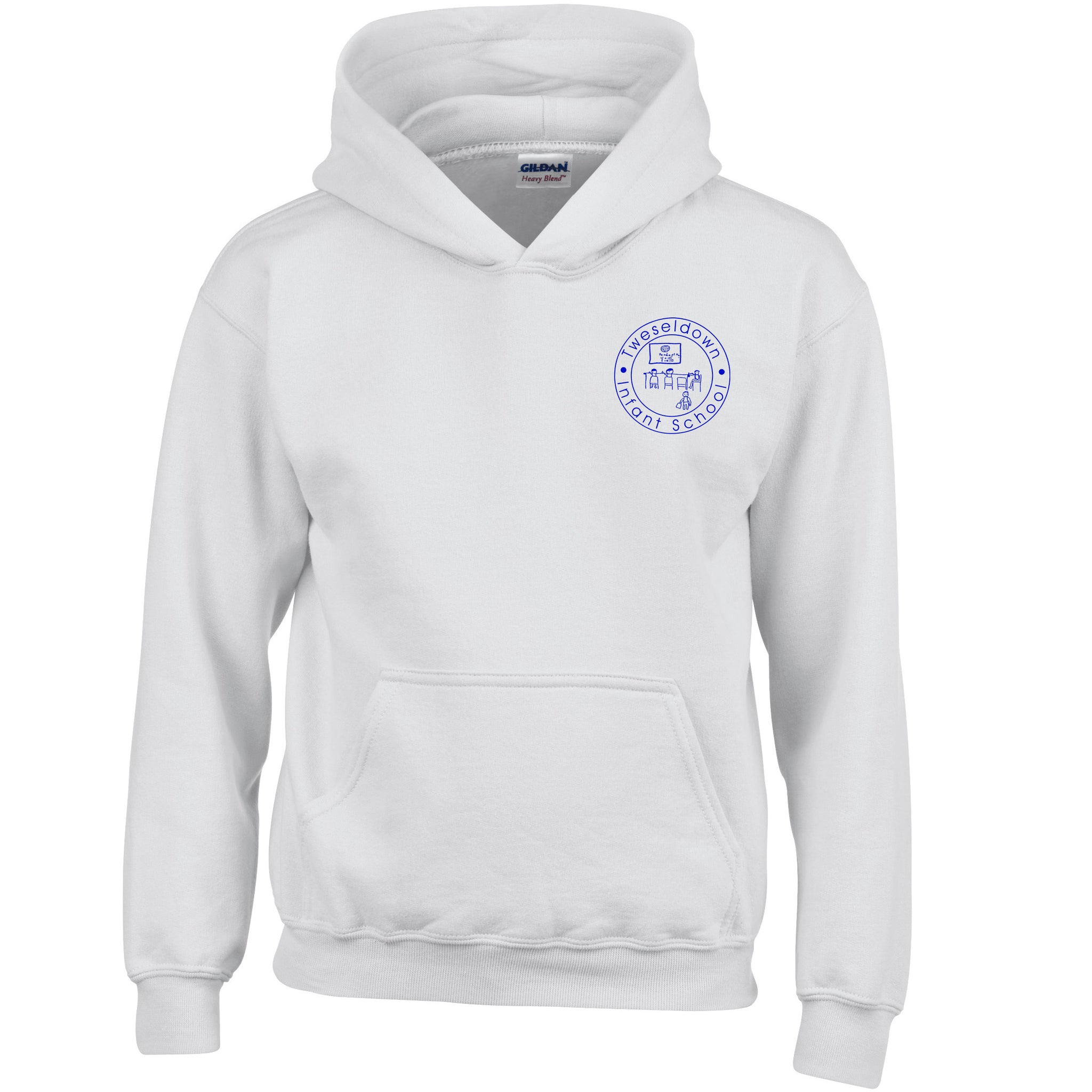 Tweseldown White PE Hoodie Oak