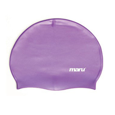 Maru Silicone Swim Hat - Purple