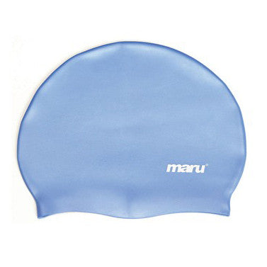 Maru Silicone Swim Hat - Blue