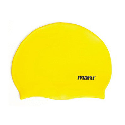 Maru Silicone Swim Hat - Yellow