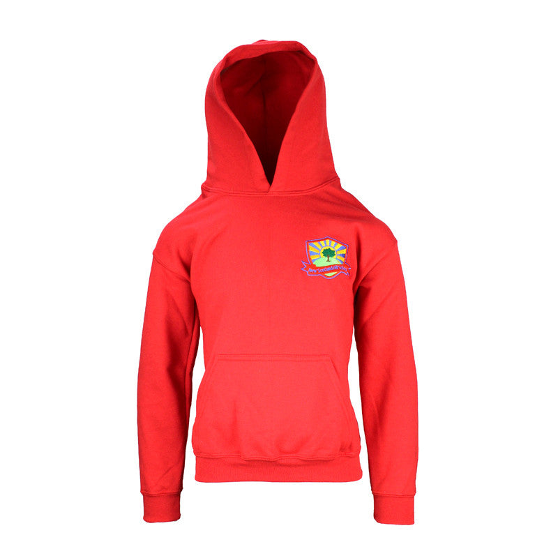 New Scotland Hill PE Hoodie - Red