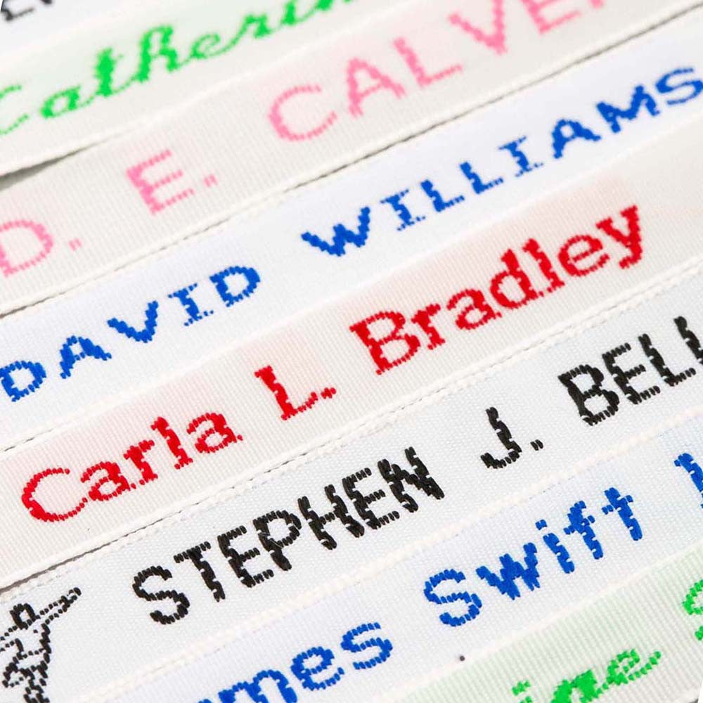 Woven Name Tapes