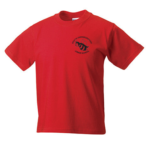 South Farnborough Red PE T-Shirt