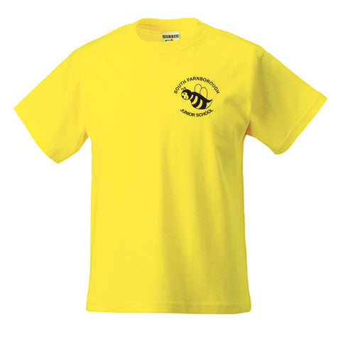 South Farnborough Yellow PE T-Shirt
